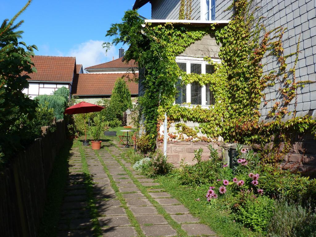 Alte Schule Apartment Tambach-Dietharz Luaran gambar